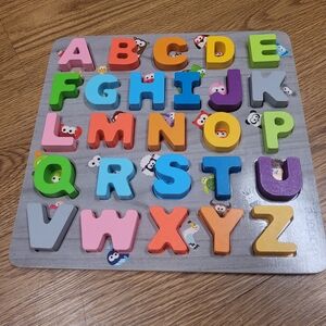 J'adore ABC Puzzle Alphabet Animal Letters Rainbow